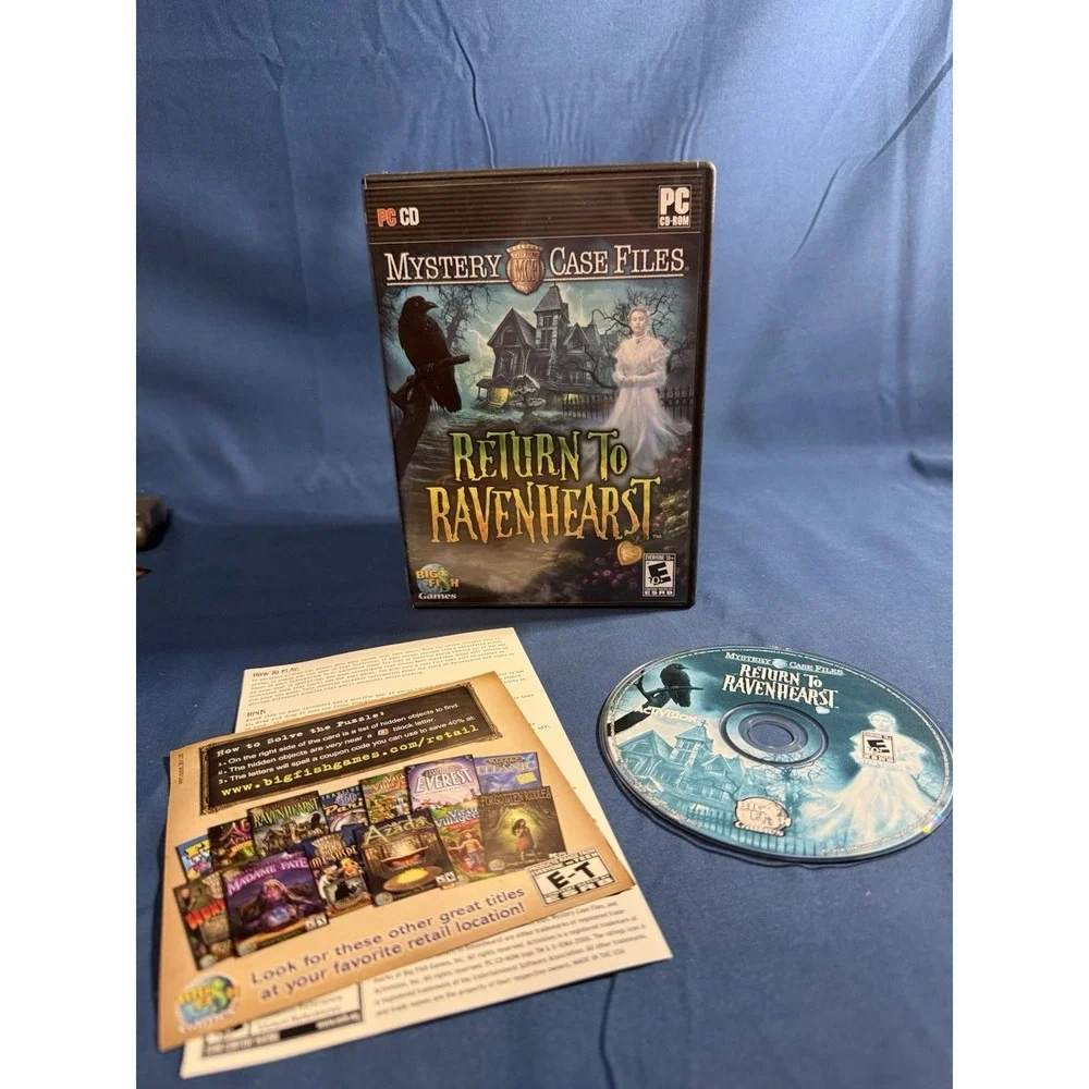 return to ravenhearst big fish mystery case files pc game